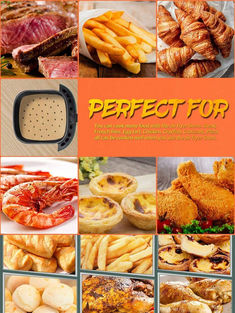 Foods cooked on parchment sheets