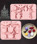 Halloween silicone chocolate molds