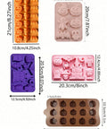 Halloween molds size chart