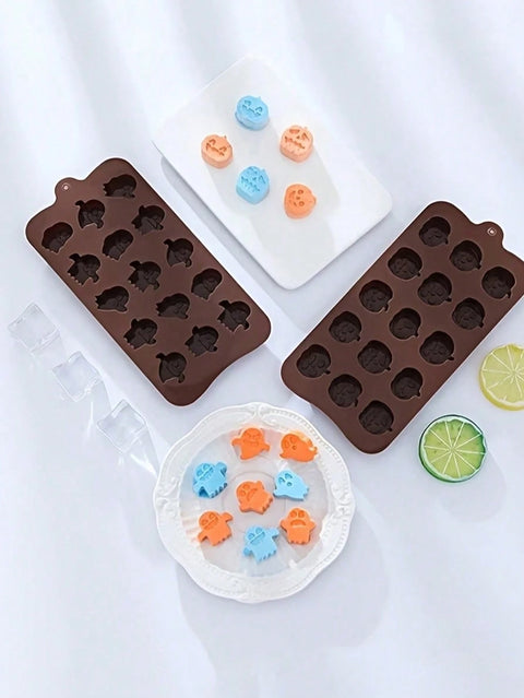 Halloween silicone chocolate molds