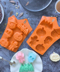 Halloween molds with treats