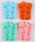 Halloween mold four colours