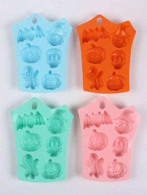 Halloween mold four colours