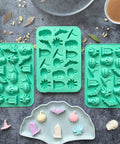 Green Halloween silicone molds