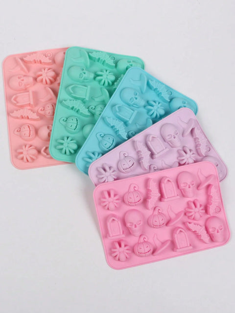 Halloween silicone mold colours