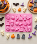 Halloween mold with treats