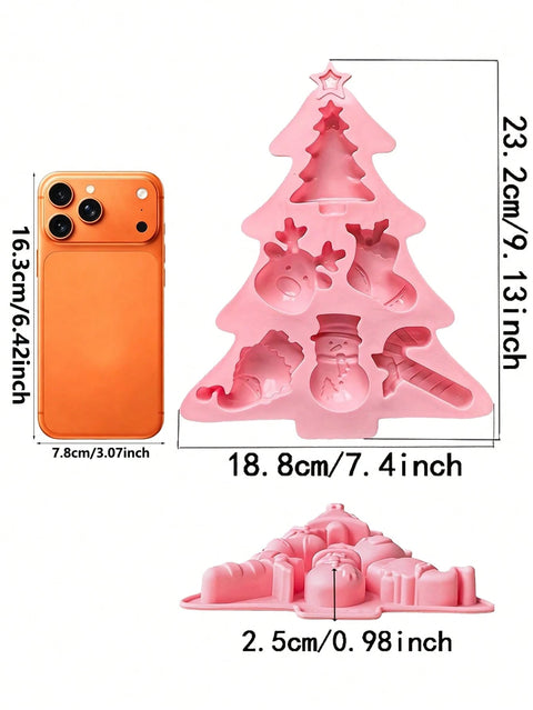 Christmas tree mold size 23.2 x 18.8 cm