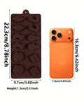 14-cavity Christmas mold size 22.3 x 9.7 cm