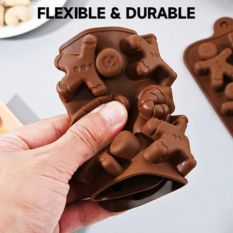 Flexible silicone mold