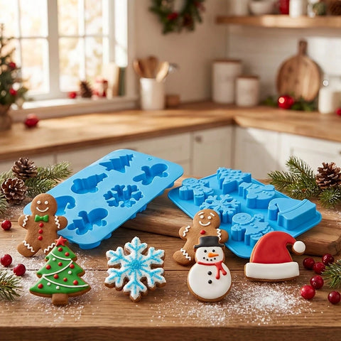 Christmas silicone baking mold