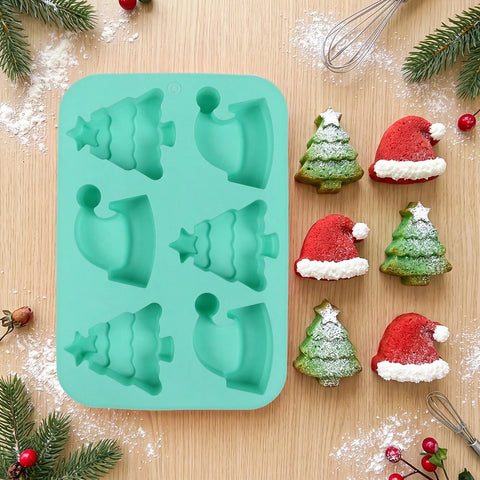Green Christmas mold