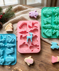 Christmas molds with candies