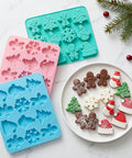 Christmas multi-shape silicone mold