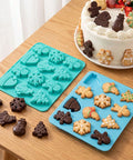 Christmas multi-shape silicone mold