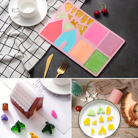 Gingerbread house mold uses