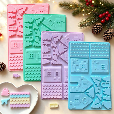 Gingerbread house molds