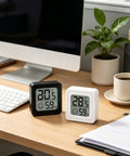 Hygrometer on desk