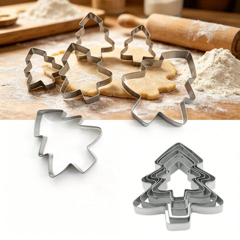 Tree cutters with dough
