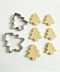 Tree cookies cut out
