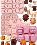 Makeup themed cake decoration