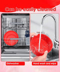 3-Piece Foldable Silicone Round Cake Mold Set dishwasher safe Munchies Tools