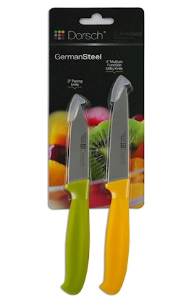 Dorsch 2-Piece Stainless Steel Knife Set - Paring & Utility