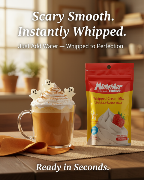 Whipped Cream Powder Vanilla – Just Add Water for Instant Delight