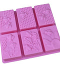 Silicone Soap Mold for Honey Bee Handmade soap - MunchiesHouse