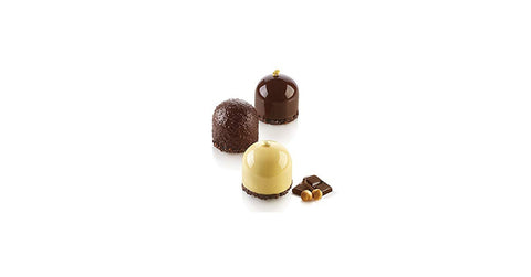 40 Cavities Sphere Ball Polycarbonate Chocolate Mould 27.5x17cm
