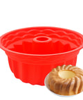 Silicone Cake Pan, Round, 24 cm, Non-Stick, BPA-Free