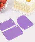 Cake Cream Scraper Teeth 3PCS/Set
