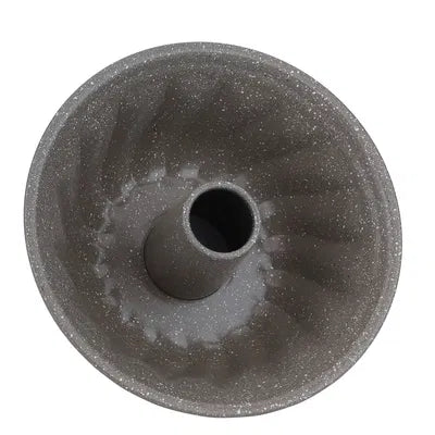 Granite Round Cake Form, 24 cm Grey Marble