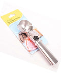1pc Stainless Steel Ice Cream Scoop, Random Style, Buffet/Catering Ice Cream Spoon, Ice Cream Ball Scooper - MunchiesHouse