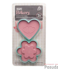 Heart-Flower Shape Cookie Cutter | Biscuit & Sandwich Mold