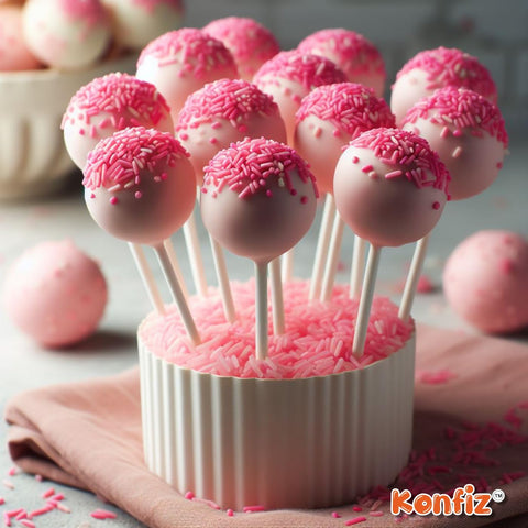 Sprinkles Pink for Desserts