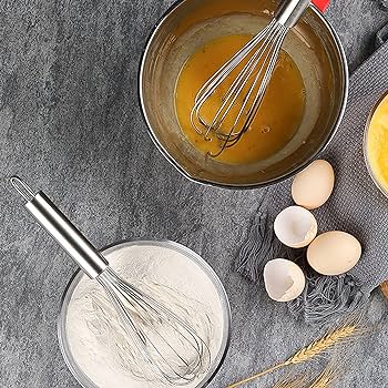 Whisk Stainless Steel, 30 cm - Perfect for Baking and Sauces