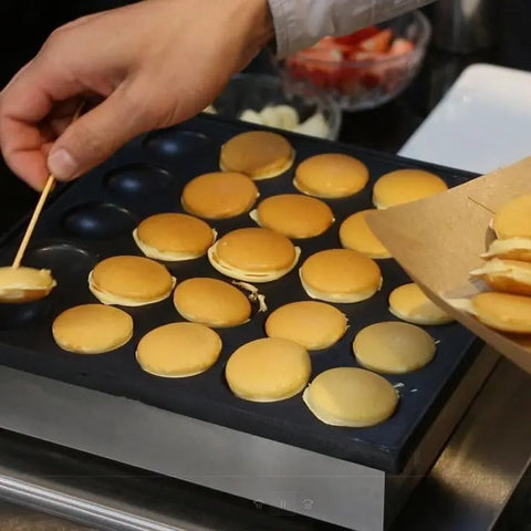 Mini Pancake Machine Electric 25 Holes Munchies Machine