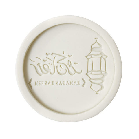 Eid-themed silicone fondant molds - Handmade cake decorating molds - Flexible soap making supplies