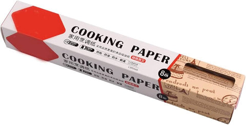 Paper Baking Sheets, Home Kitchen Baking Sheets High Temperature Resistant Baking Paper,Non-Stick Baking Paper Roll 8mx30cm