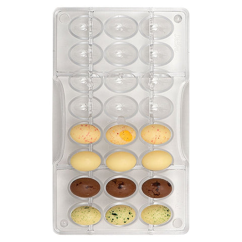 Eggs Shape PC Polycarbonate Chocolate Mold