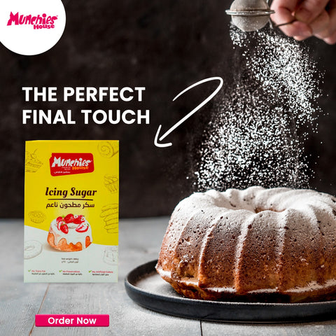 Icing Sugar, Fine Decorative Dust, Sweet Finish for Desserts