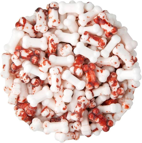 Bayside Candy Bloody Bones Treat Toppers – Spooky Halloween Hard Candy 85G