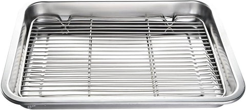 Stainless Steel Roasting Pan with Rack
