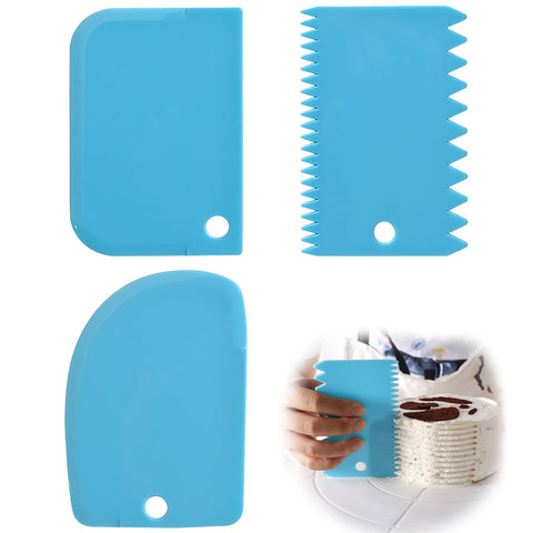 Cake Cream Scraper Teeth 3PCS/Set