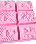 Silicone Soap Mold for Honey Bee Handmade soap - MunchiesHouse