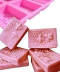 Silicone Soap Mold for Honey Bee Handmade soap - MunchiesHouse