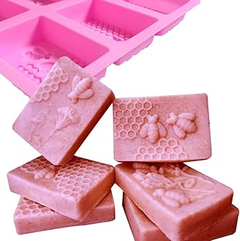 Silicone Soap Mold for Honey Bee Handmade soap - MunchiesHouse