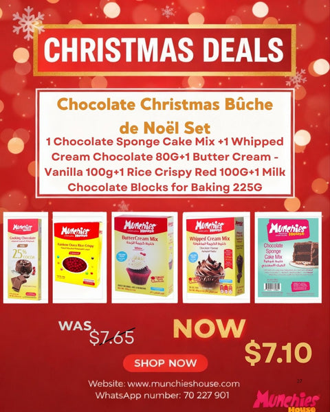 Whipped Cream Powder Chocolate  - Just Add Water Munchies House