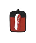 Betty Crocker Silicone Scald Protection Pad, 23x17.2cm, Red and Black