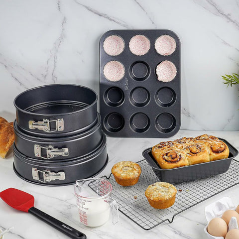 8 Piece Baking Set: Complete Bakeware Collection